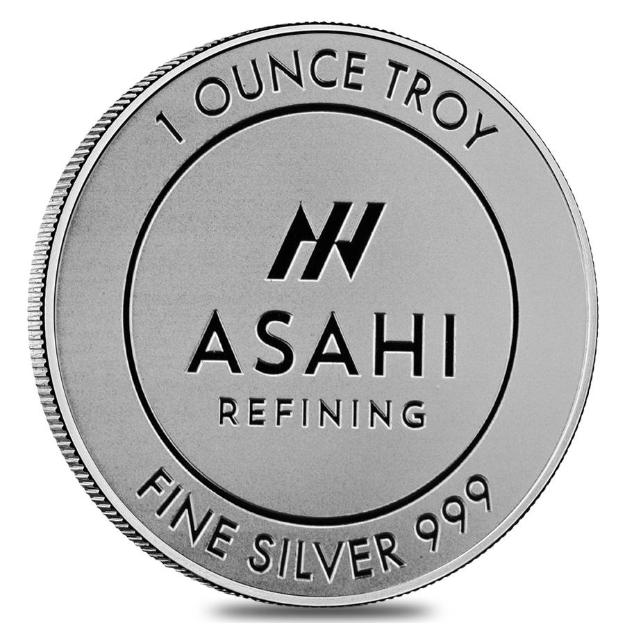 1 oz Asahi Silver Round .999 Fine - Metro Bullion